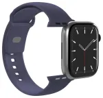 Puro Icon nutikella rihm Apple Watch (44/45/46/49 mm) jaoks | silikoonist | tumesinine