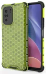 Honeycomb Case armor cover with TPU Bumper for Xiaomi Redmi K40 Pro+ / K40 Pro / K40 / Poco F3 green