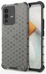 Honeycomb case armored cover with a gel frame Vivo V23 5G black