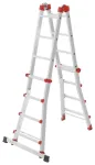 Multifunktsionaalne redel M80, alumiinium, 4x4 astet