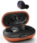 Headphones Bluetooth TWS BMW M Metal Logo ENC orange