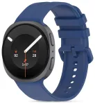 Tech-Protect Silicone Evo nutikella &uuml;mbris Samsung Galaxy Watch 8/9/Classic (40/44/46 mm) jaoks | tumesinine