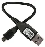 NOKIA CA-101D 20 cm originaalne micro USB andme- ja laadimiskaabel