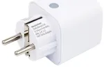 Shelly Plug M Gen3 Matter 13A nutikas pistikupesa, valge