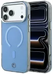Mercedes Double Layer Iconic Logo telefoni &uuml;mbris MagSafe toega iPhone 18 Pro Max | iPhone 17 Pro Max sinine