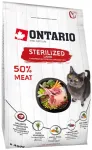 Kuivtoit kassidele - Ontario Cat Sterilised Lamb, 400 gr