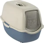Covered cat litter box - Gimborn TOILETTE C|P MIA BLUE 56x40x39
