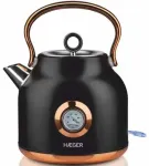 Haeger EK-22B.024A  Art Deco Electric kettle with thermometer1.7L 2200W