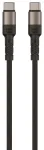 Setty KSL-02 andmeedastus- ja laadimiskaabel | USB-C kuni USB-C | 100W | 1m | must