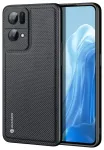 Dux Ducis Fino nailonmaterjaliga kaetud &uuml;mbris Oppo Reno7 Pro 5G must