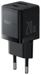 Baseus Palm reisilaadija | 20W | PD, QC | USB-C, USB-A | must