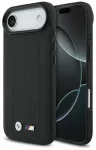 BMW M Quilted Logo telefoni&uuml;mbris MagSafe toega, mudelile iPhone 17 Air, must