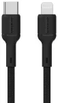 Dudao L9X datu pārraides un uzlādes vads | USB-C uz Lightning | 30W | 2m | melns