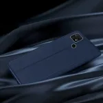 Dux Ducis Skin Pro kate Oppo Reno 8 jaoks, klappkaas kaarditasku ja alusega, sinine