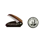 Captain Fawcett Sandalwood Folding Wax and Moustache Gift Set