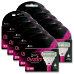 Wilkinson Sword Quattro for Women Sensitive Blades - 3 Pack in Black