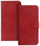 COMMON Universal Book Case (SIZE M) for Samsung S21/S10/Note/Note 2/Note 3/Huawei P30 Lite/P9/P9 Lite/Sony Xperia Z3/Z4/Z5 red