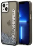Karl Lagerfeld KLHCP14MLCKVK iPhone 14 Plus | 15 Plus 6,7" czarny|black hardcase Liquid Glitter Elong