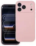 Silicone 2mm telefoni &uuml;mbris iPhone 17 Pro Max roosa