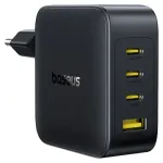 Baseus EnerFill FH11 reisilaadija | 140W | GaN | USB-A, USB-C | must