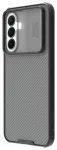 Nillkin CamShield PRO telefoni &uuml;mbris Samsung Galaxy A37 (A376) l&auml;bipaistev must (kaamera kaitsega)