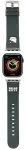 Hello Kitty HKAWMPGKHK nutikella rihm Apple Watch (38/40/41 mm) jaoks | silikoonist | must