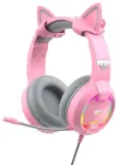 Havit GAMENOTE H2233d Gaming headphones RGB (pink)