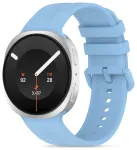 Tech-Protect Silicone Evo nutikella &uuml;mbris Samsung Galaxy Watch 8/9/Classic (40/44/46 mm) jaoks | sinine