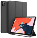 iKaku kunstnahast moodne ja &otilde;huke &auml;ratusfunktsiooniga tahvelarvuti kaane&uuml;mbris Apple iPad Air 10.5 2019 / iPad 10.2 2019 jaoks, must