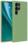 Etteri silikoonist &uuml;mbris Samsung Galaxy S22 Ultra jaoks, heleroheline