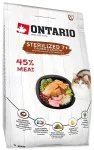Kuivtoit kassidele - Ontario Cat Sterilised 7+, 2 kg