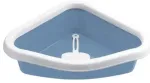 Cat litter box Sprint Corner 56x40x14cm blue|white