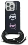 Karl Lagerfeld IML Crossbody K&CH Heads telefoni &uuml;mbris iPhone 16 Pro must
