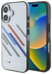Telefonikaas BMW BMHCP16M23HTRAG iPhone 16 Plus 6.7" hall, k&otilde;va Motosport IML Random Stripes