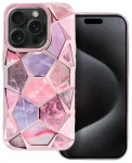 Fusion Twinki telefoni &uuml;mbris iPhone 16 Pro roosa