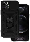 Slide Camera Armor telefoni &uuml;mbris iPhone 12 Pro must