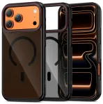 TECH-PROTECT MAGHYBRID telefoni &uuml;mbris MagSafe toega iPhone 17 Pro must punane