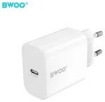 BWOO CDA233 reisilaadija | 20W | PD | USB-C | valge