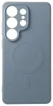 Silicone Mag Cover telefoni &uuml;mbris MagSafe toega Samsung Galaxy S26 Ultra (S948) sinine