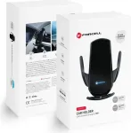 Automaatne juhtmevaba autohoidik telefonile Forcell F-Grip HS1 Qi 15W windshield / air vent black