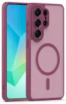 Mag Matt telefoni &uuml;mbris MagSafe toega Samsung Galaxy S25 Ultra (S938) punane
