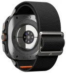 Spigen Fit Lite nutikella rihm Samsung Galaxy Watch Ultra (47 mm) jaoks | nailonist | must