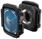 Spigen Rugged Armor nutikella &uuml;mbris Apple Watch Series 10 (46 mm) jaoks | must