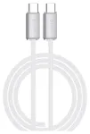 Devia Extreme EC688 andmeside- ja laadimiskaabel | USB-C to USB-C | 60W | 1.5m | valge