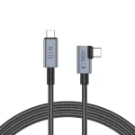Tech-Protect UltraBoost Max andmeside- ja laadimiskaabel | USB-C kuni USB-C | 240W | 1.5m | hall