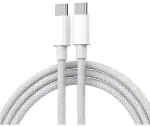 Apple MQKJ3ZM/A USB-C - USB-C 60W kiirlaadimis- / andmekaabel 1m White (OEM)