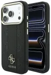 Guess Stripe Peony 4G Logo telefoni &uuml;mbris MagSafe toega iPhone 18 Pro | iPhone 17 Pro must