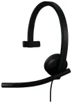 Logitech H570e Mono MS 981-001427 USB-C juhtmega peakomplekt must