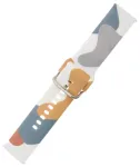 Moro nutikella rihm Samsung Galaxy Watch (40/41/42/43/44 mm) jaoks | silikoonist | mitmev&auml;rviline