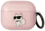 Karl Lagerfeld KLA3HNCHTCP Airpods 3 cover r&oacute;żowy|pink Ikonik Choupette